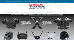 Desktop Screenshot of carlosrosadosports.com